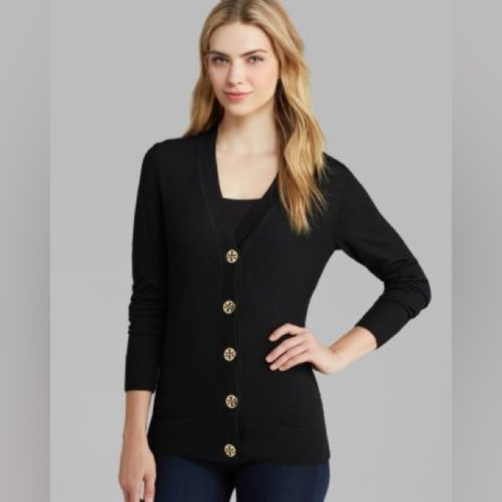 Tory Burch "Simone" Cardigan - Picture 2 of 8
